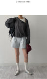 Logis Overfit Nylon Sweatshirt