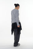 Angel unbalanced skirt