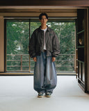 Western Balloon Denim Pants