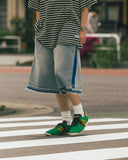 [AG] Side Washed Denim Half Pants