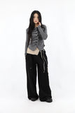 Eco shirring cardigan
