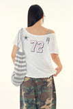 Checkerboard New York printing t-shirt