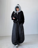 Denji Placket Wide Denim