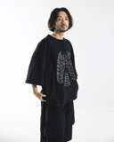 【ANGLAN x HEKA】Wood Bone Half Tee