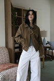 Rivet Cotton Blouson Jacket