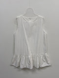 Frill Nylon Sleeveless