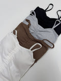 [with cup] Ylang String Sleeveless Bra Top