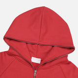 Fort Slim Cropped Zip Hoodie
