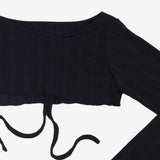 Beltin String Bolero + Sleeveless One Piece Set