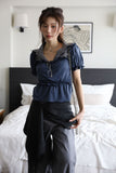 Mimi Square Frill Top