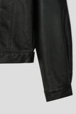 Doors Cropped Leather Jacket