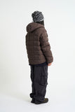 Hound quilting duck down hood padding jumper