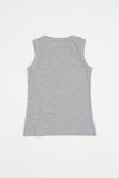 Tori string shirring sleeveless