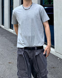 Core Plain Crop Short Sleeve T-shirt