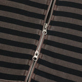 Cole Cropped Dyeing Zip Hoodie