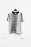 (W) Pepper Layered Longsleeve