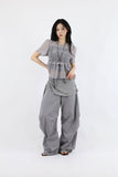 Mock chiffon blouse