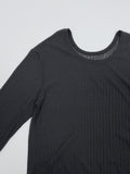 Note Two Way See-Through Knit One Piece