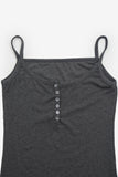 Zelia henley ribbed top