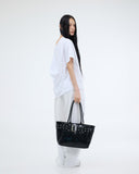 HOTFIX ONE-SHOULDER UNBALANCE T-SHIRT