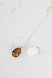 Marble Stone Long Necklace