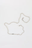 Silver ball bead belt