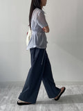 Neti Nylon Wide Pants