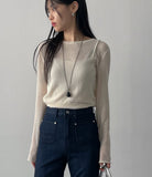 [Bustier SET] Arte See-through Knit