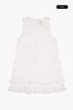 Round frill mini one piece