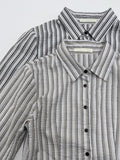 Seersucker Stripe Slim Fit Shirt