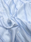 Torre Stripe See-Through Loose Fit Shirt