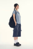 Easy sweat cargo bermuda pants