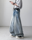 Neon Washed Balloon Denim
