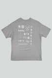 Plum smile printing t-Shirt