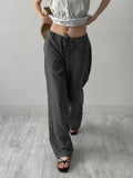 Ethnic Seersucker Wide Pants
