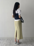 Shirring dot tube top