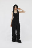 Tie Wrap Pintuck Pants