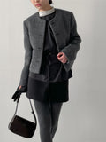 [wool30%] Twinkle Hairy Wool Jacket