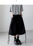 Banker Strap Bermuda Pants