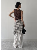 Waffle Round Sleeveless