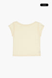 Tencel shoulder tee