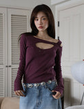 Noi Button Round Tee