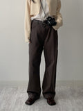 [unisex] Eyelet Cotton Wide Pants