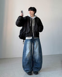 Bowser Wrinkle Balloon Denim