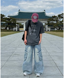 Bow Pigment Short Sleeve T-shirt