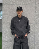 Washed detail denim jacket