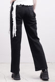 Benny Ribbon Pocket Straight Pants