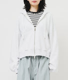 Liz Cropped Zip Hoodie