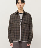 Mark Cropped Checked Shirt