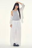 Pure line sheer shirt